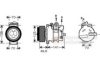 MERCE 002309311 Compressor, air conditioning